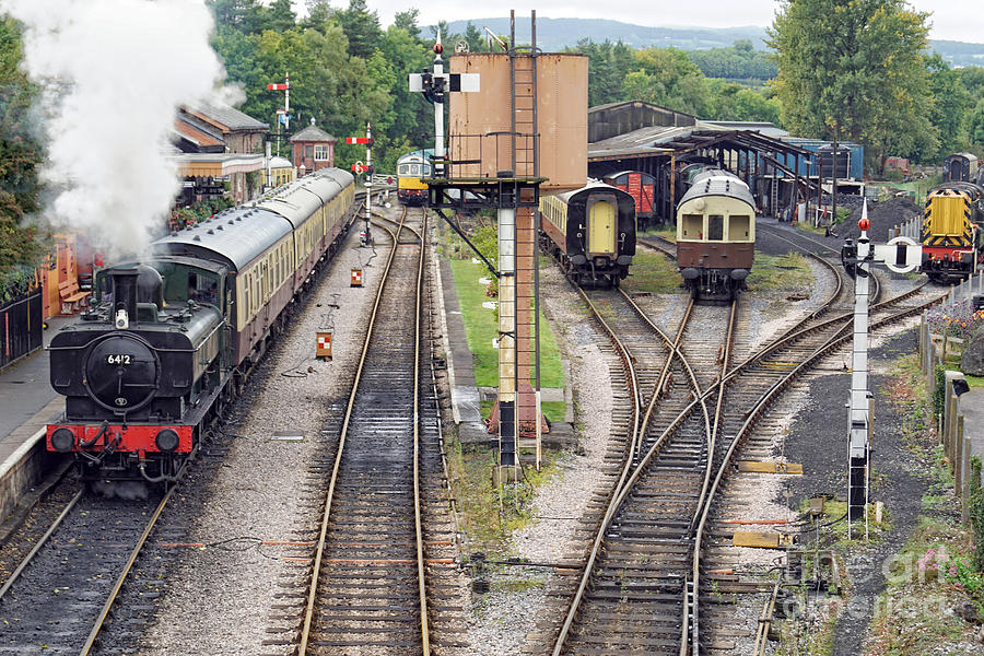Buckfastleigh Station, Devon Photograph by David Birchall