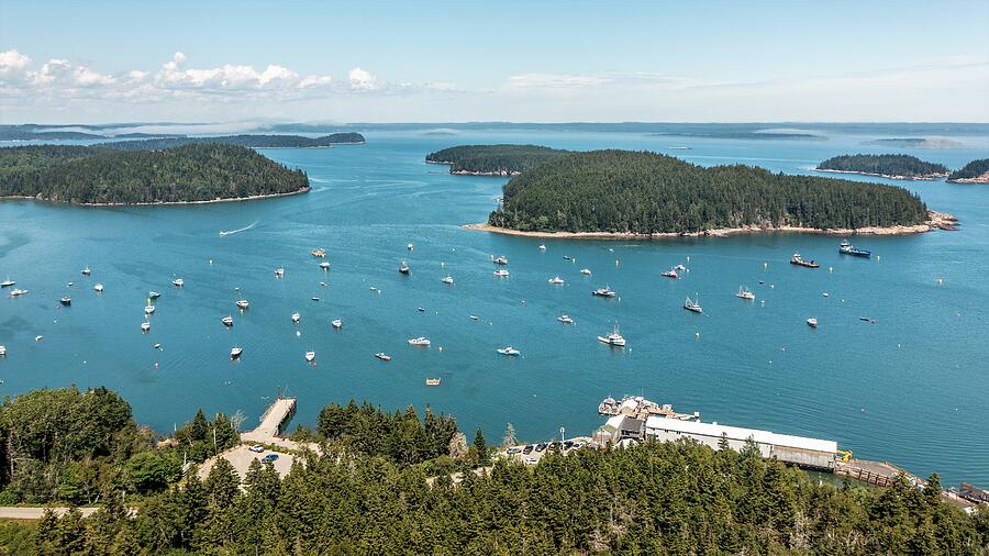 Bucks Harbor in Machiasport, Downeast Maine Photograph by Ryan Malagara ...