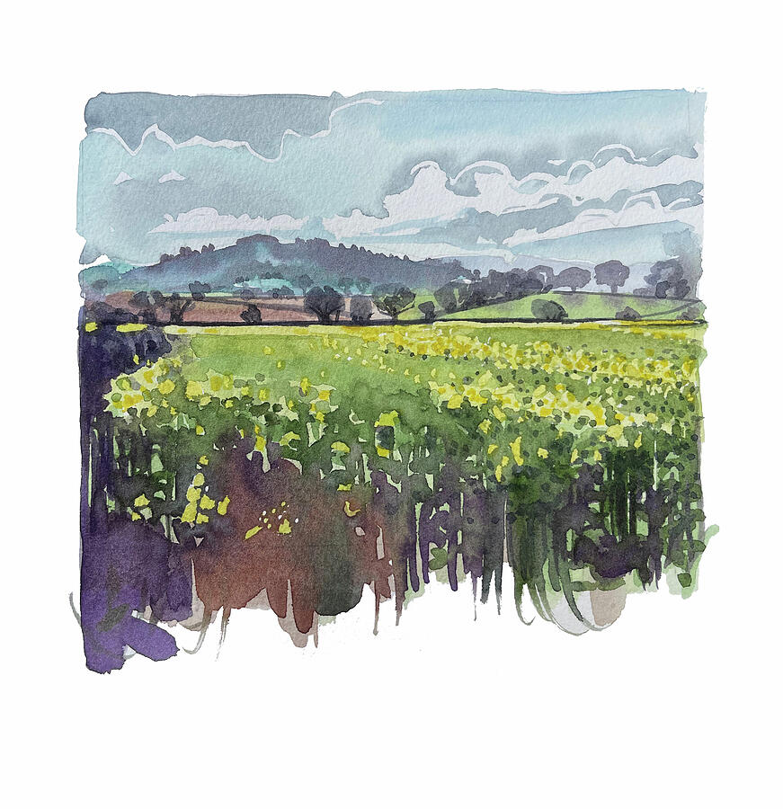 Buckton Field Spring Painting