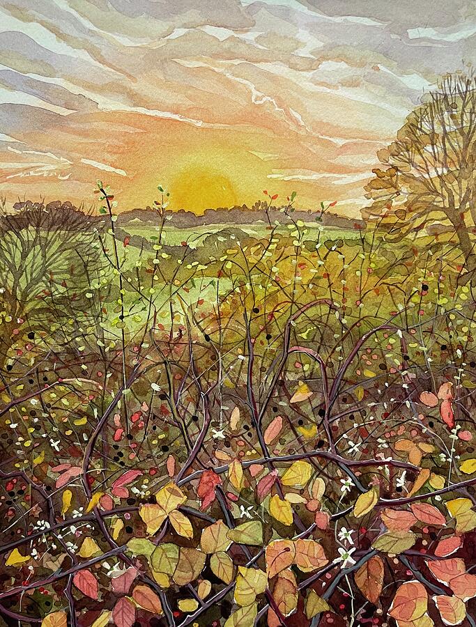 Buckton Sunset Painting