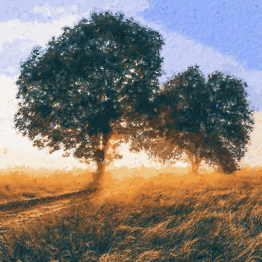Bucolic Paradise - 52 Painting by AM FineArtPrints