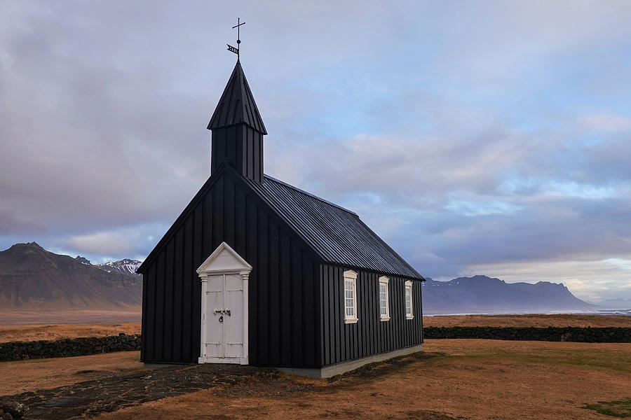Budakirkja Black Church Budir Iceland Photograph by Toby McGuire