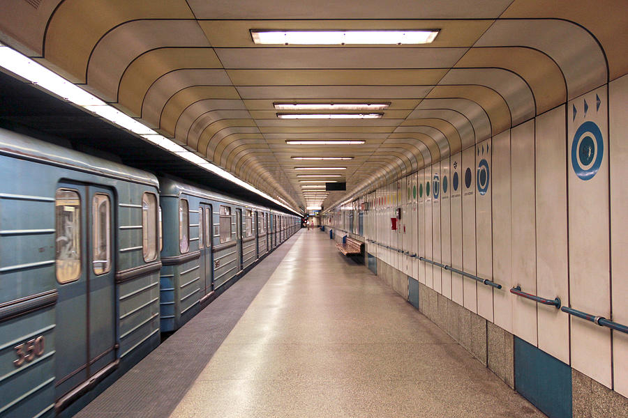 Budapest, Forgach street metro station perspective Photograph by Romeo Reidl