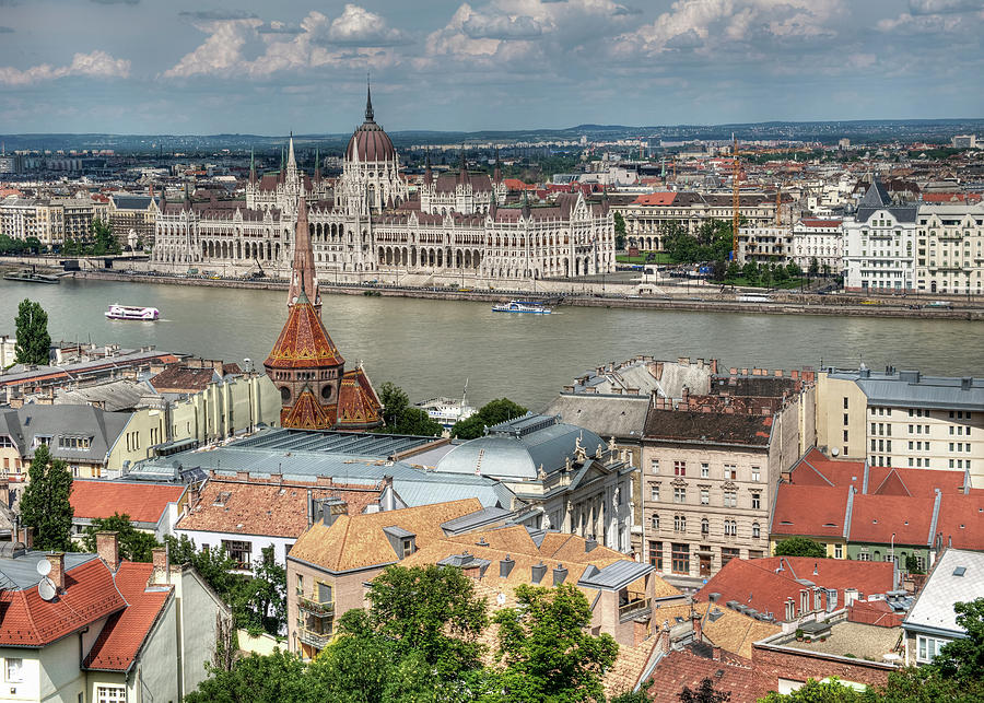 Budapest Overview Photograph by Doug Matthews