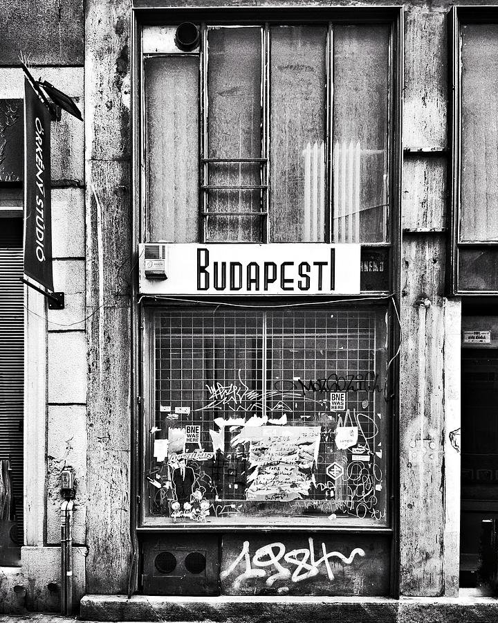 Budapest Street Scene Photograph by Tito Slack