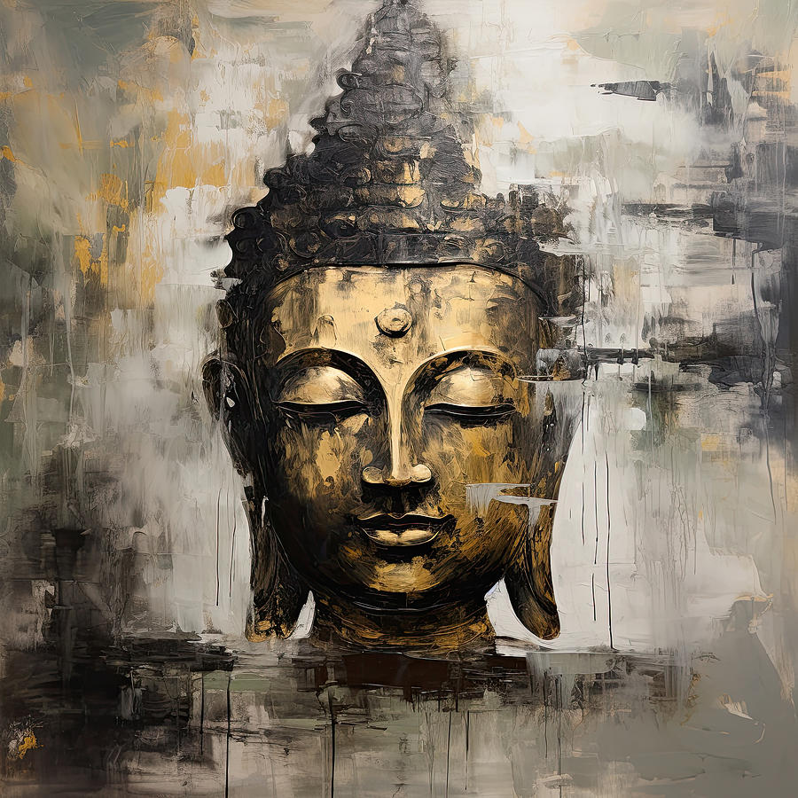 Buddha Digital Art - Buddha 12 by Cameron Gray