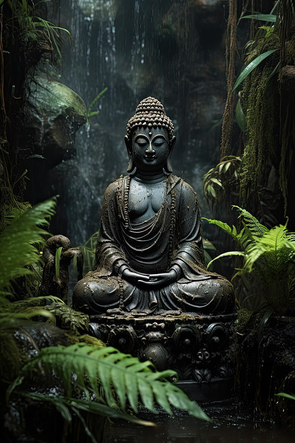 Nature Photograph - Buddha 6 by Cameron Gray