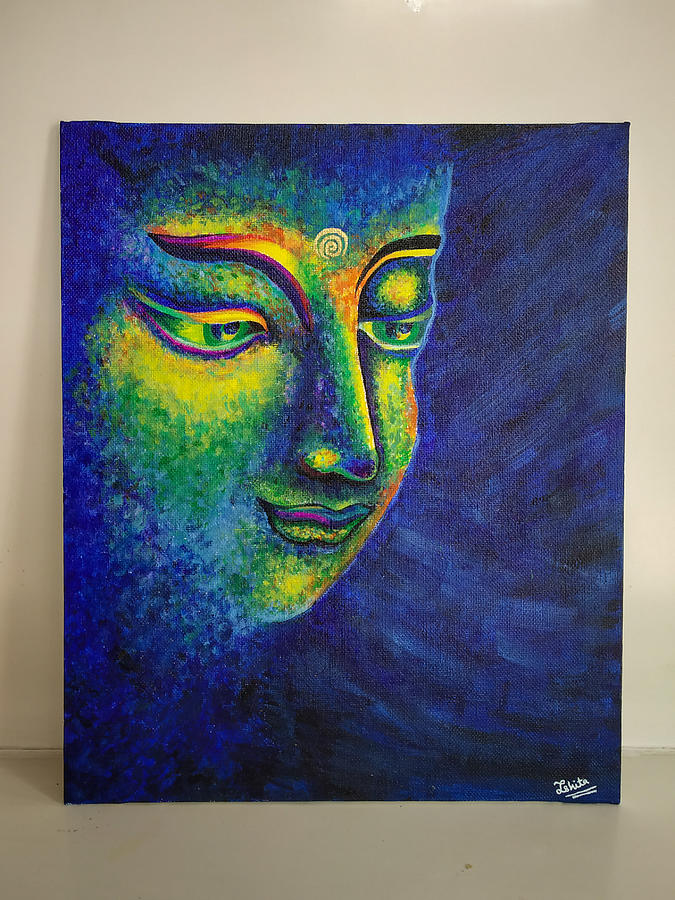 Buddha Painting by Ishita Arora - Fine Art America