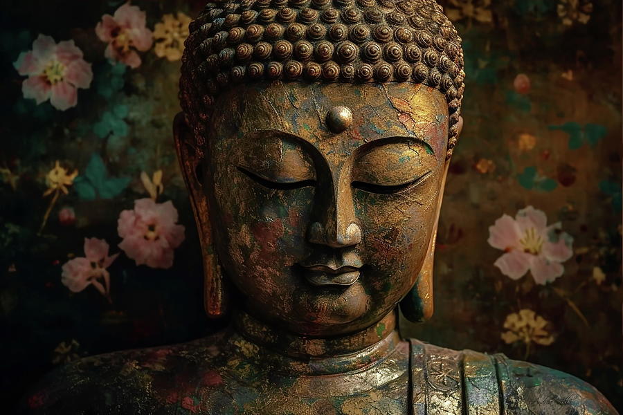 Buddha Portrait Photograph by Andrea Kollo