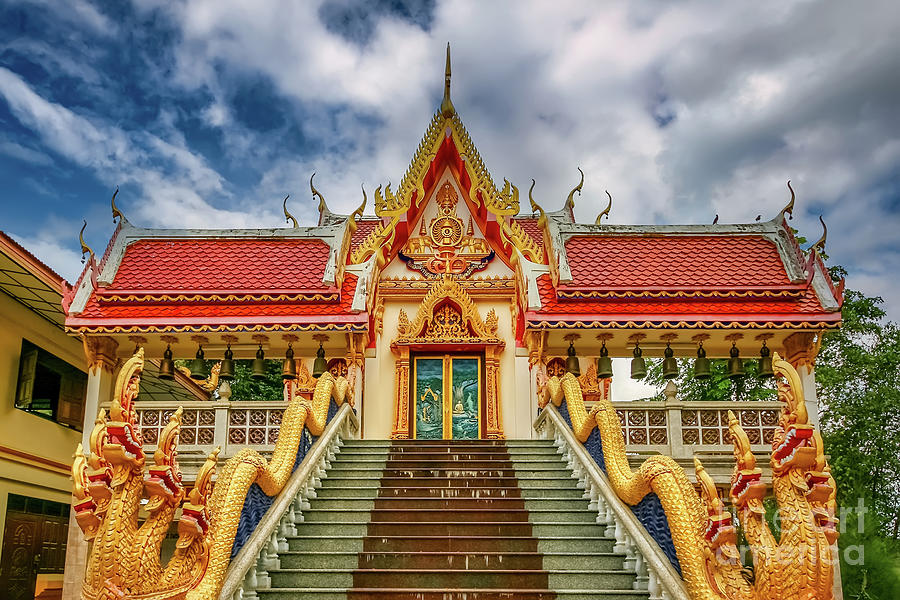 Buddha Temple Thailand  Photograph by Adrian Evans
