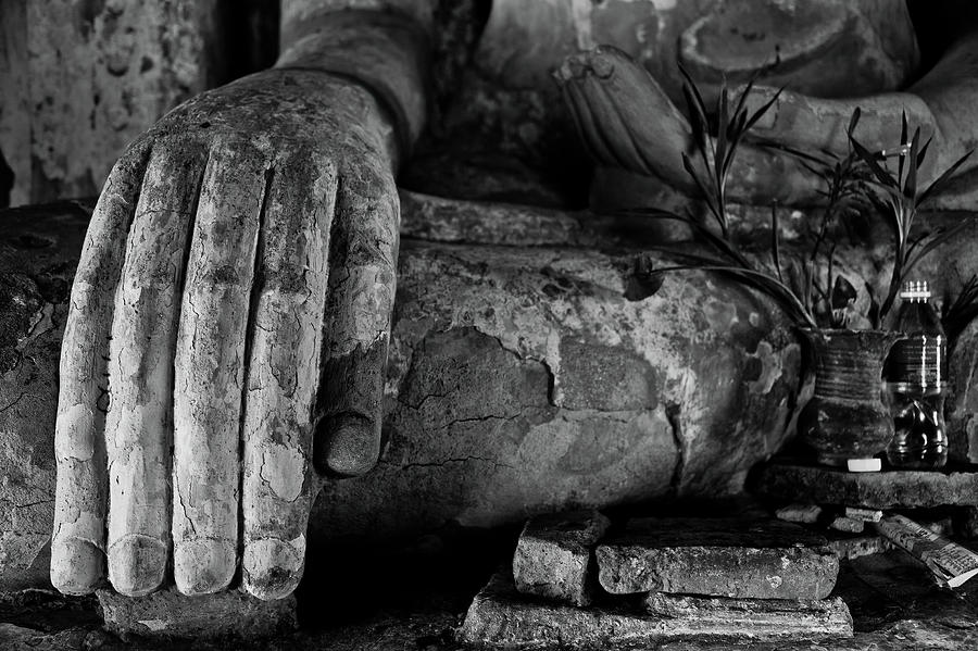 Buddhas pianist hand Photograph by Lie Yim