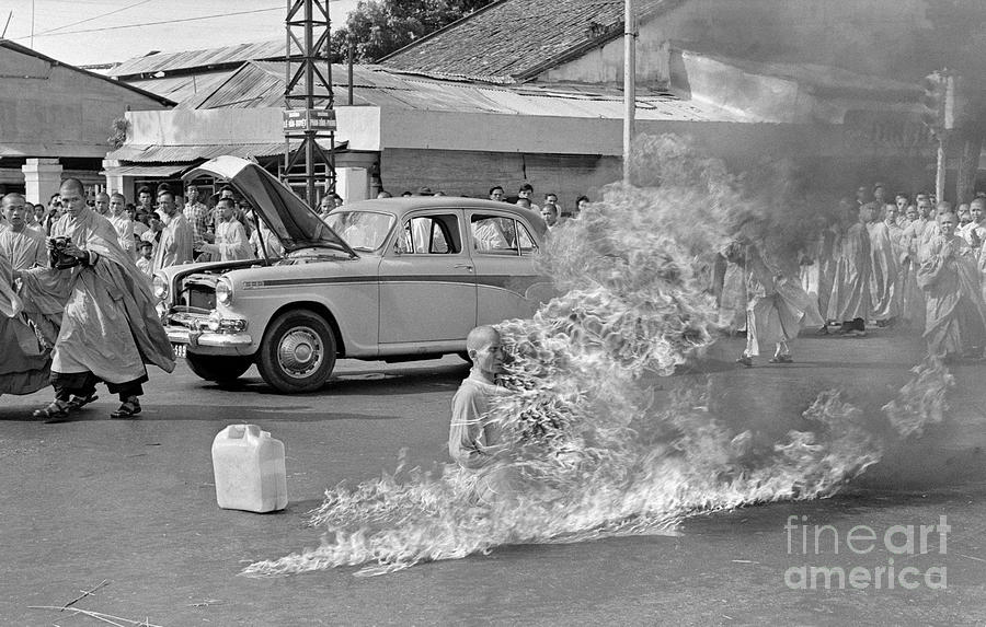 Buddhist Crisis, 1963 Photograph by Malcolm Browne
