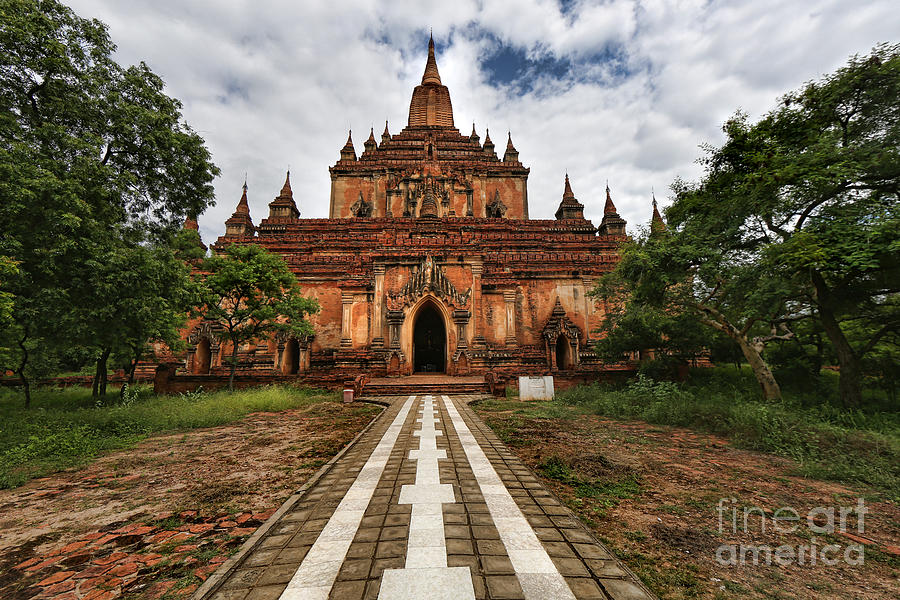 Buddhist Temple in Burma Myanmar Photograph by Katrina Brown - Pixels