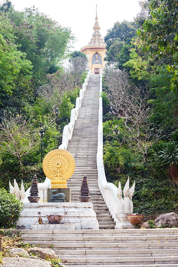 Buddhist temple on Wat Yan Photograph by Samohin