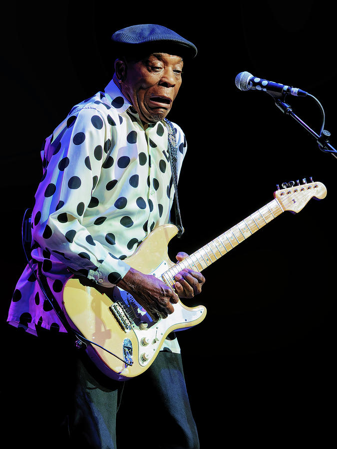 Buddy Guy in Concert Photograph by Ron Dubin