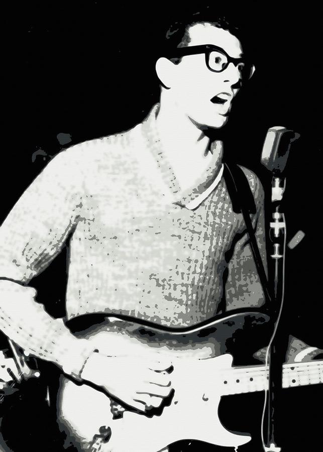 Buddy Holly Digital Art By Joseph On