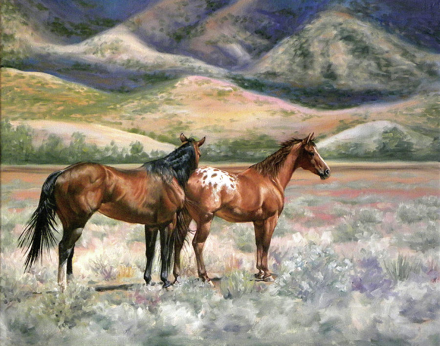 Buddy System Painting by Carole Andreen-Harris