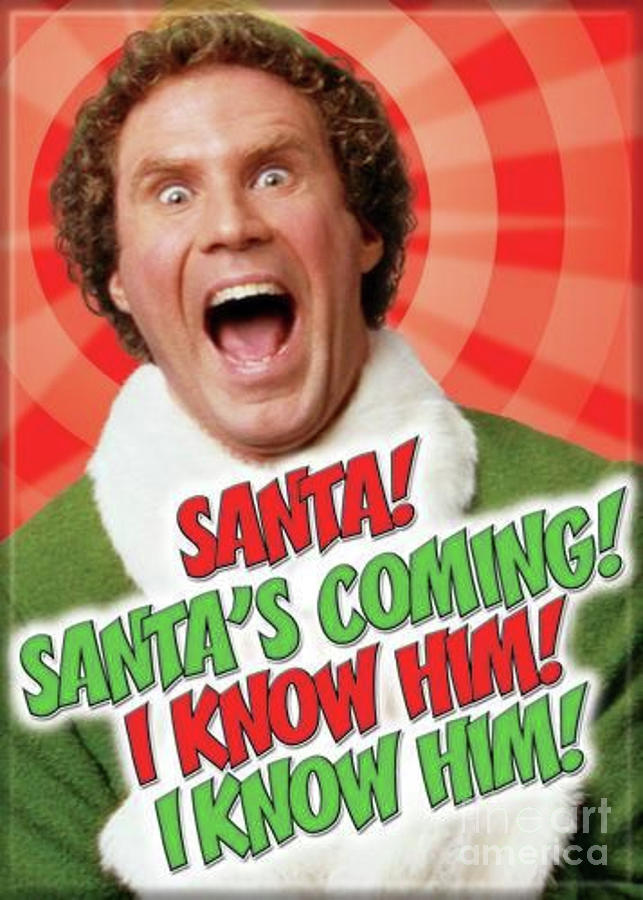 Buddy the elf poster Digital Art by Fishermen Nation Graphix - Fine Art ...