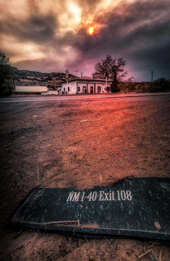 Budville Route 66 - The ghost of Interstate 40 Photograph by Micah Offman