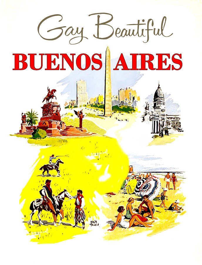 Buenos Aires Digital Art by Long Shot