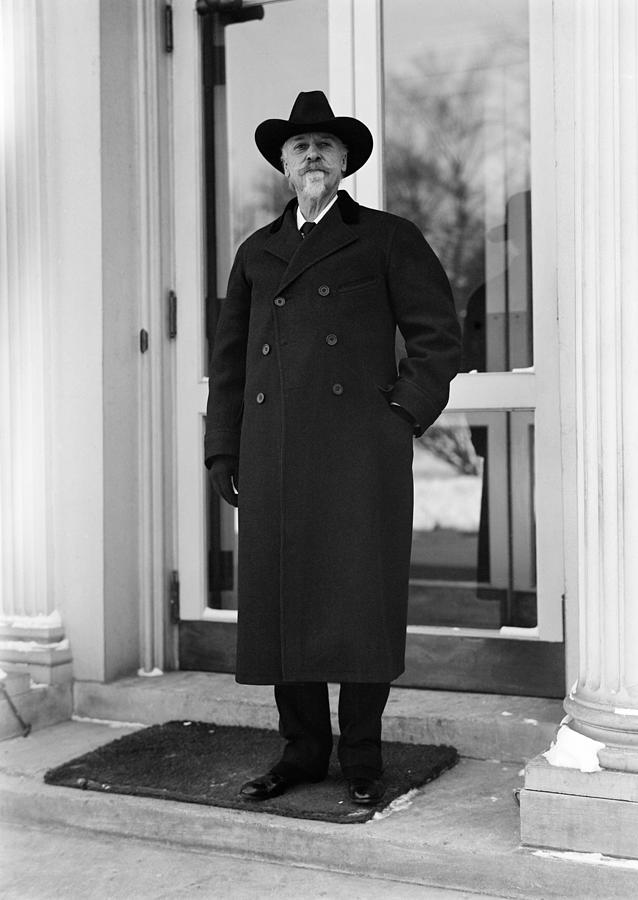 Buffalo Bill Cody Portrait - Circa 1915 Photograph by War Is Hell Store