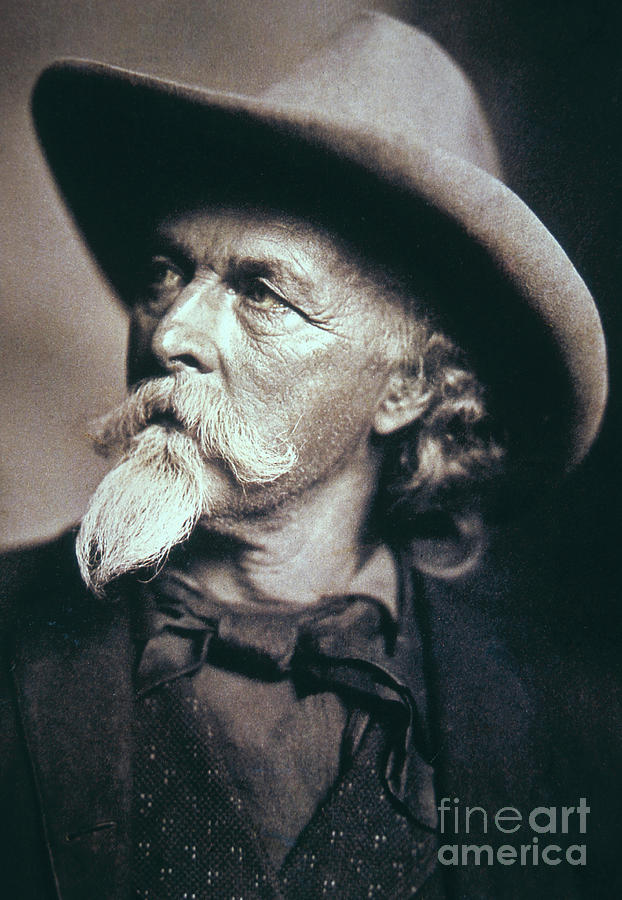 Buffalo Bill in his latter years Photograph by American Photographer