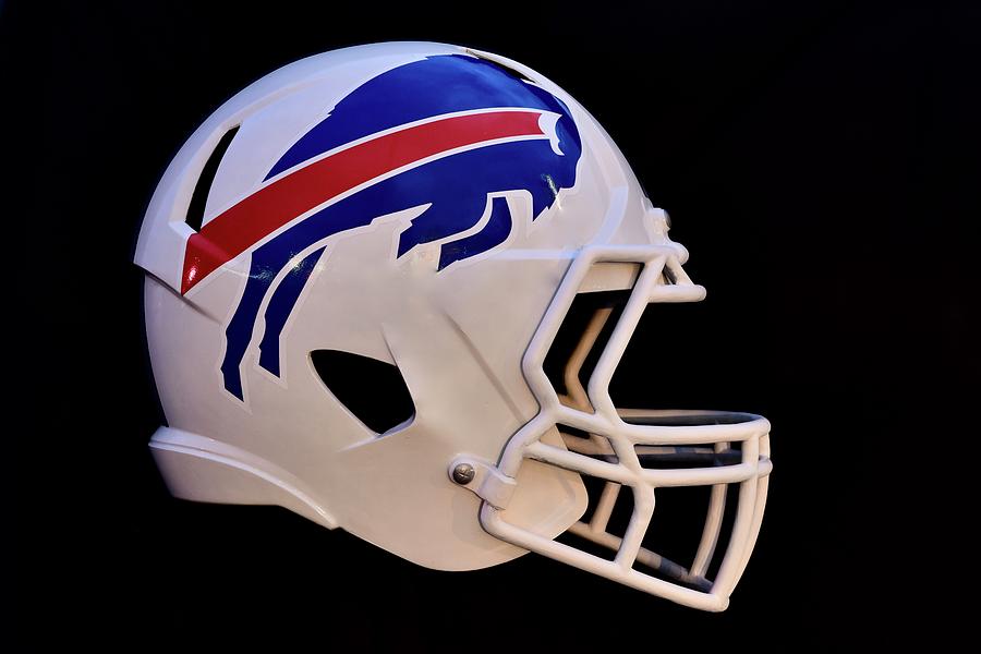 Buffalo Bills Helmet Photograph