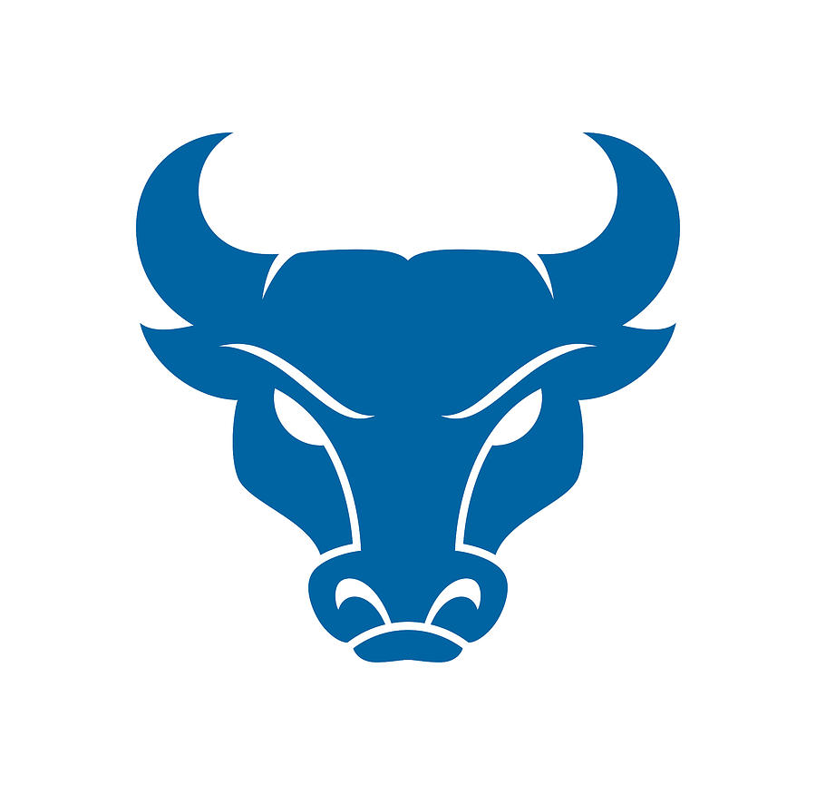 Buffalo Bulls logo Digital Art by Red Veles