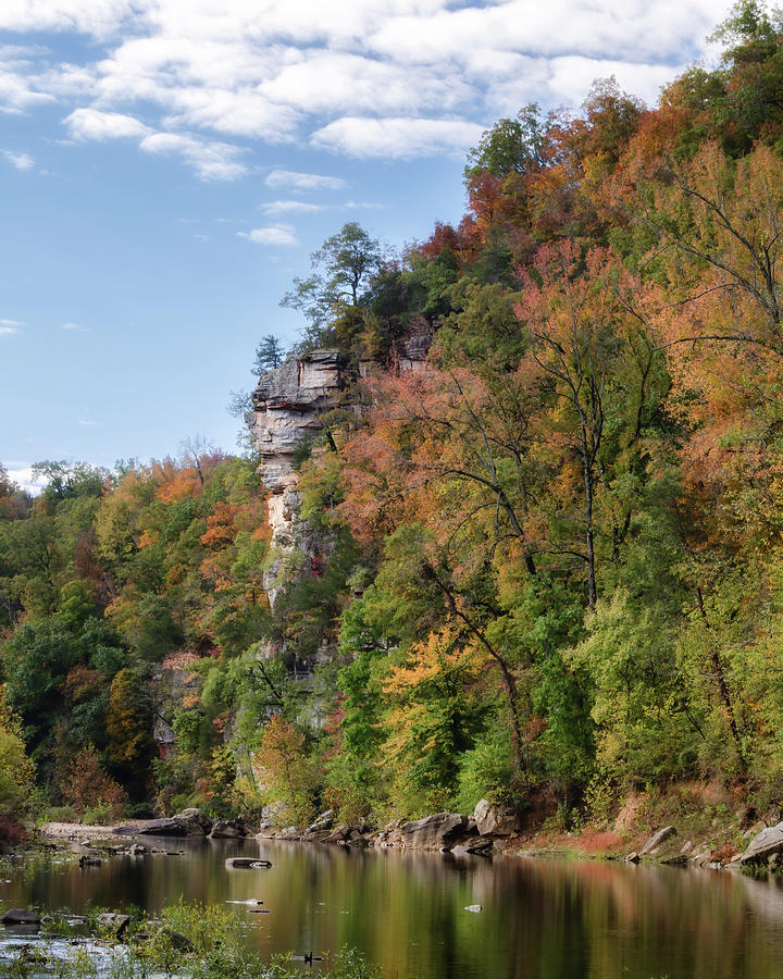 Buffalo National River Portrait Photograph by James Barber