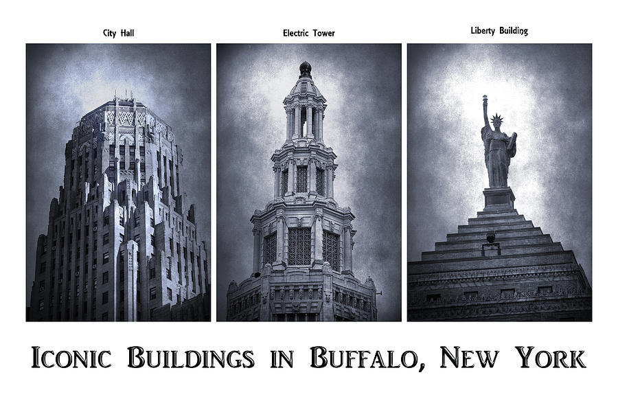 Buffalo, NY Buildings Photograph by Deborah Ritch