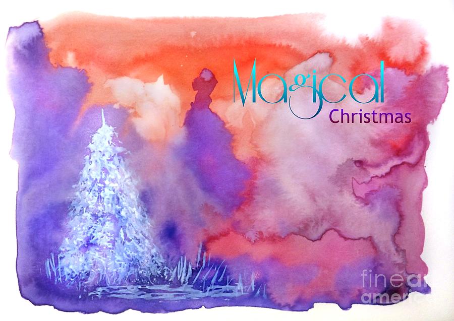 Magical Christmas Painting by David Neace CPX