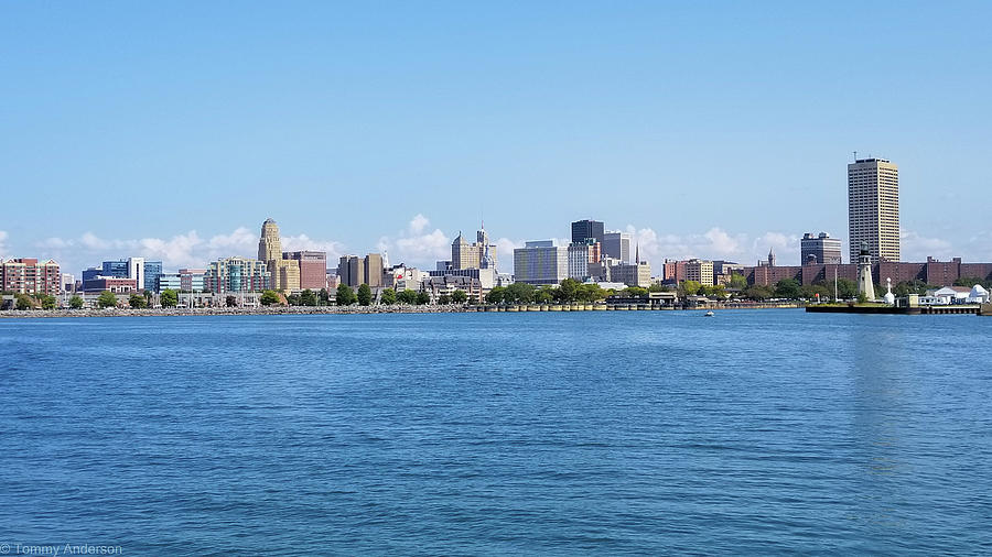 Buffalo Skyline  Photograph by Tommy Anderson