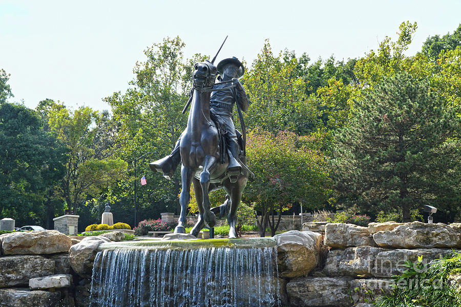 Buffalo Soldier Monument Photograph By Catherine Sherman