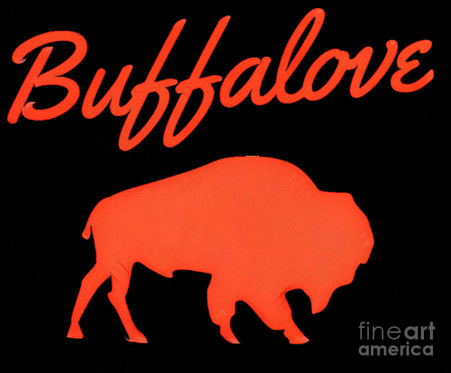 Buffalove Digital Art by Sara Morrill - Fine Art America