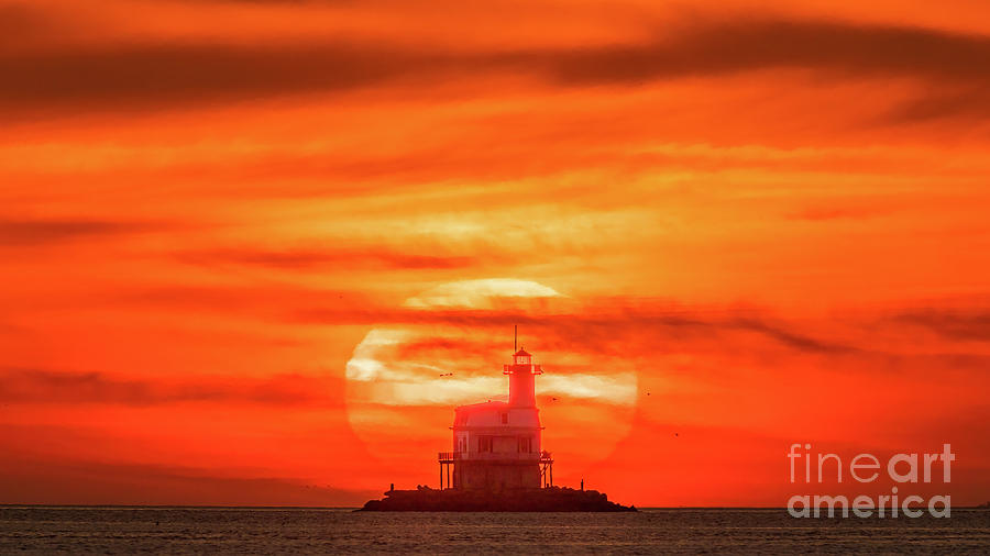 Bug Lighthouse at Sunrise Photograph by Sean Mills