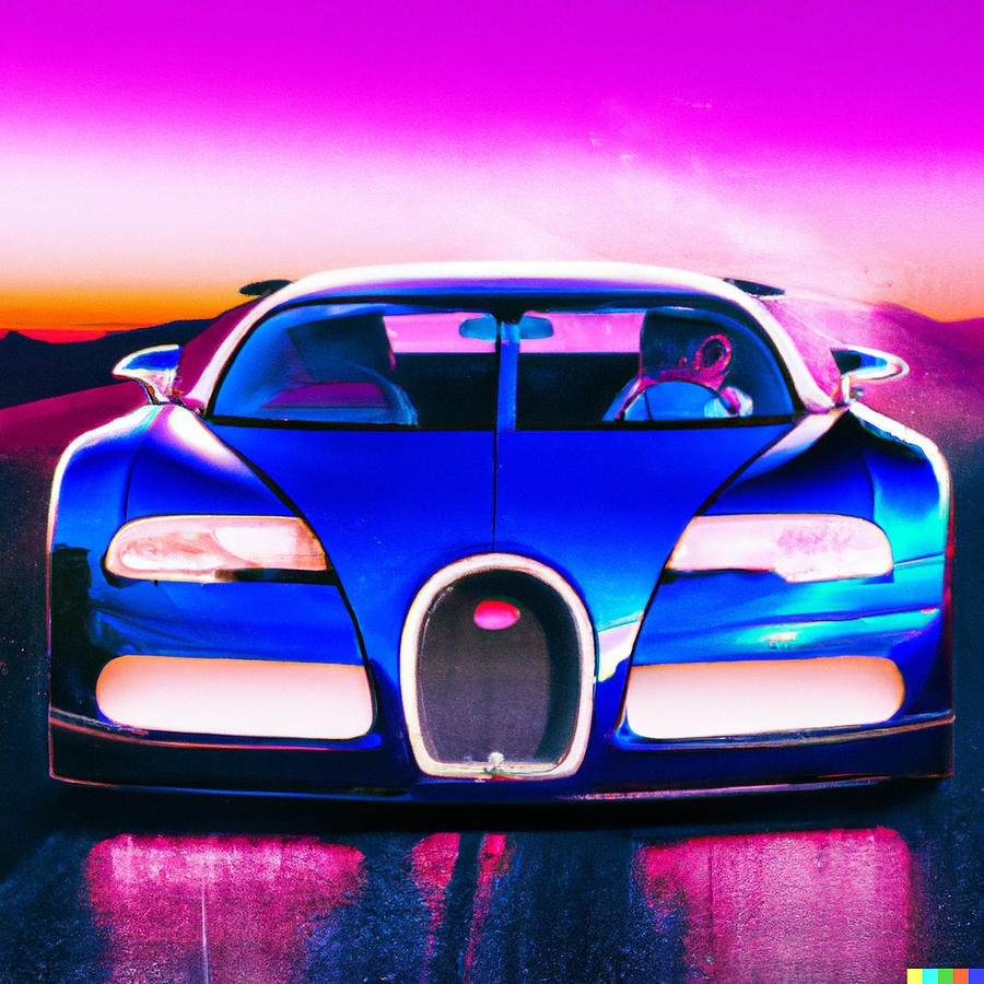 Bugatti Digital Art by AI X Art - Fine Art America