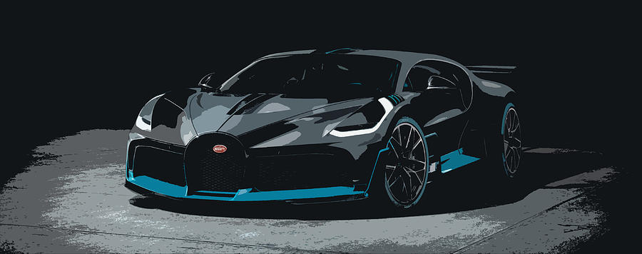 Bugatti Divo Digital Art by Thespeedart - Fine Art America