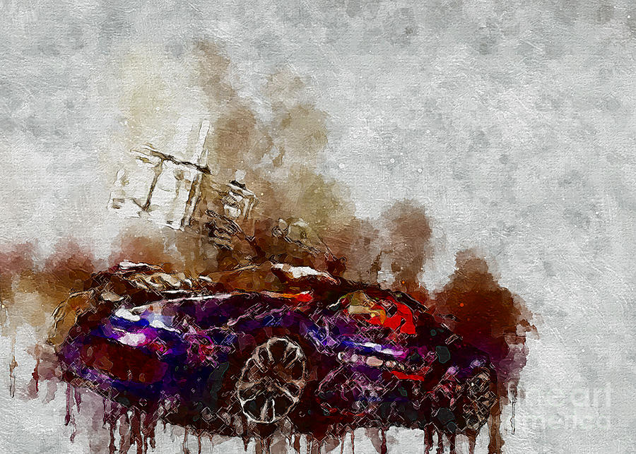 BUGATTI Luxury Window 2012 Veyron Sang Noir Cars Cities Digital Art by ...