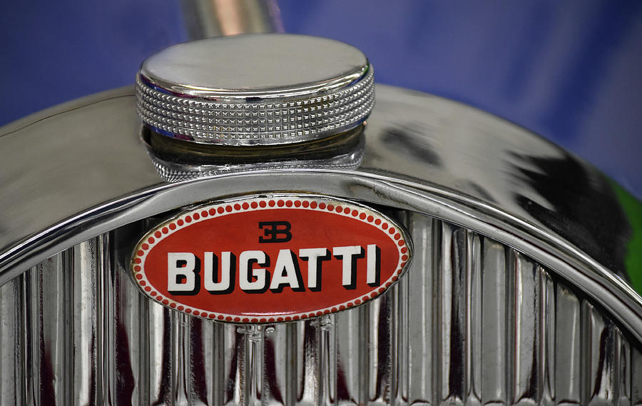 Bugatti radiator cap Photograph by Bob McDonnell