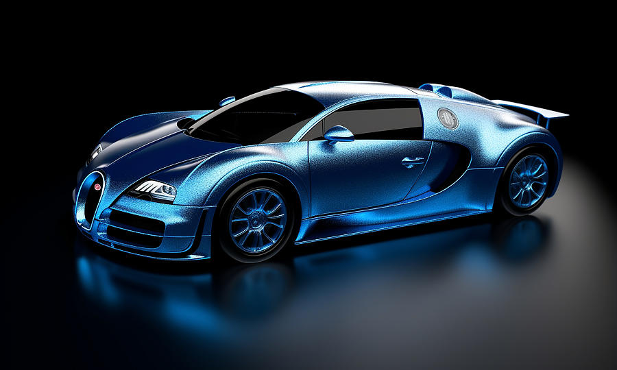 Bugatti Veyron Digital Art by Arthur Huang - Fine Art America