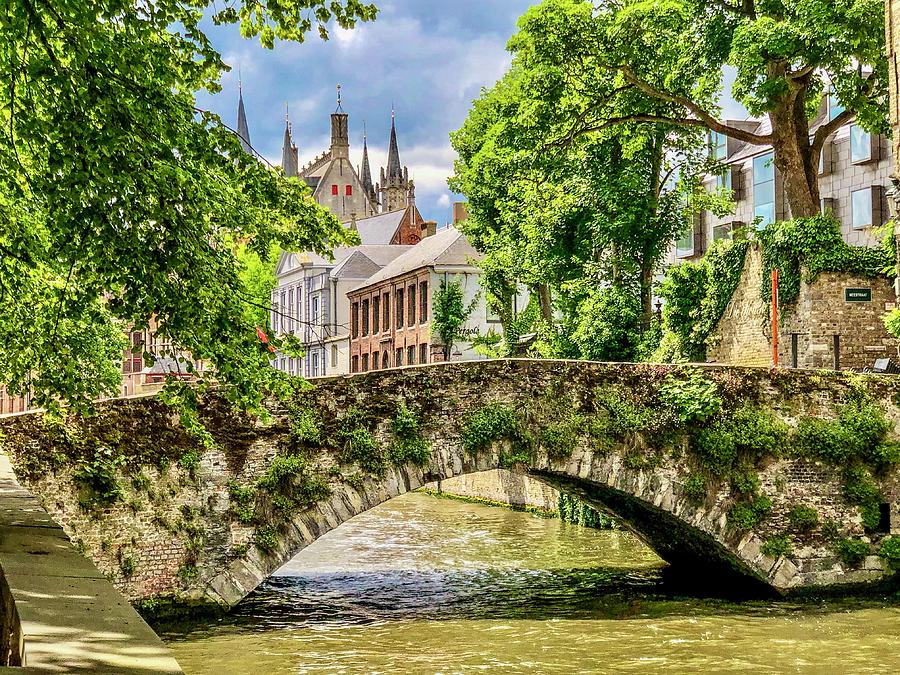 Enchanting Bruges Bridge Photograph by Lisa Soots