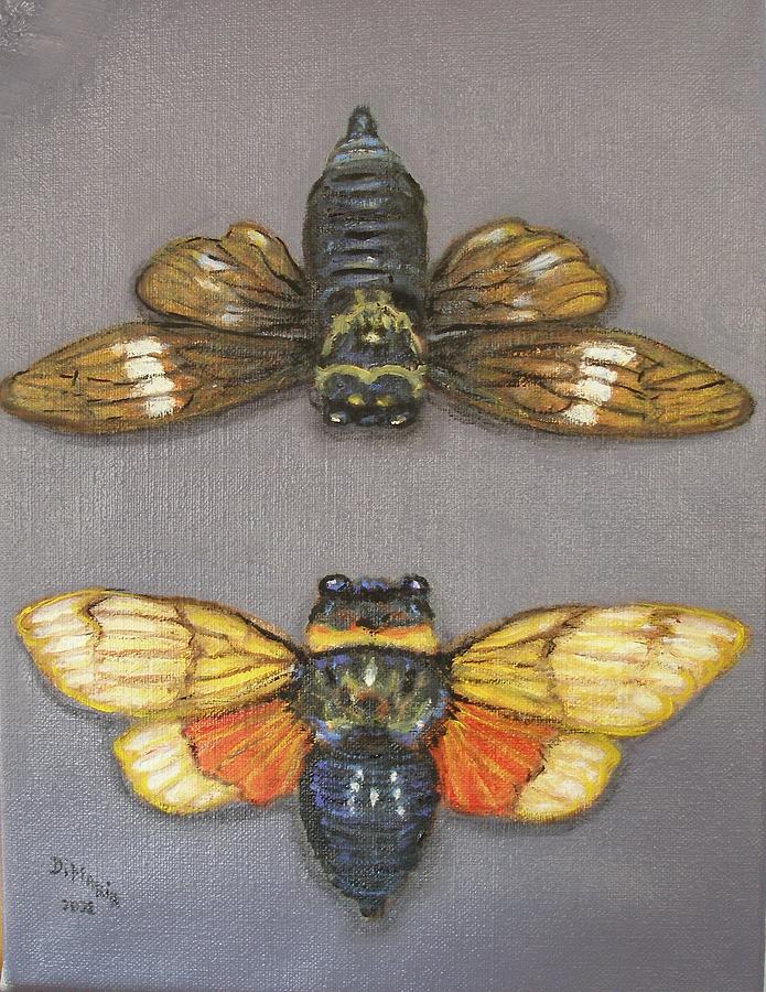 Bugs #2 Painting by Donelli  DiMaria