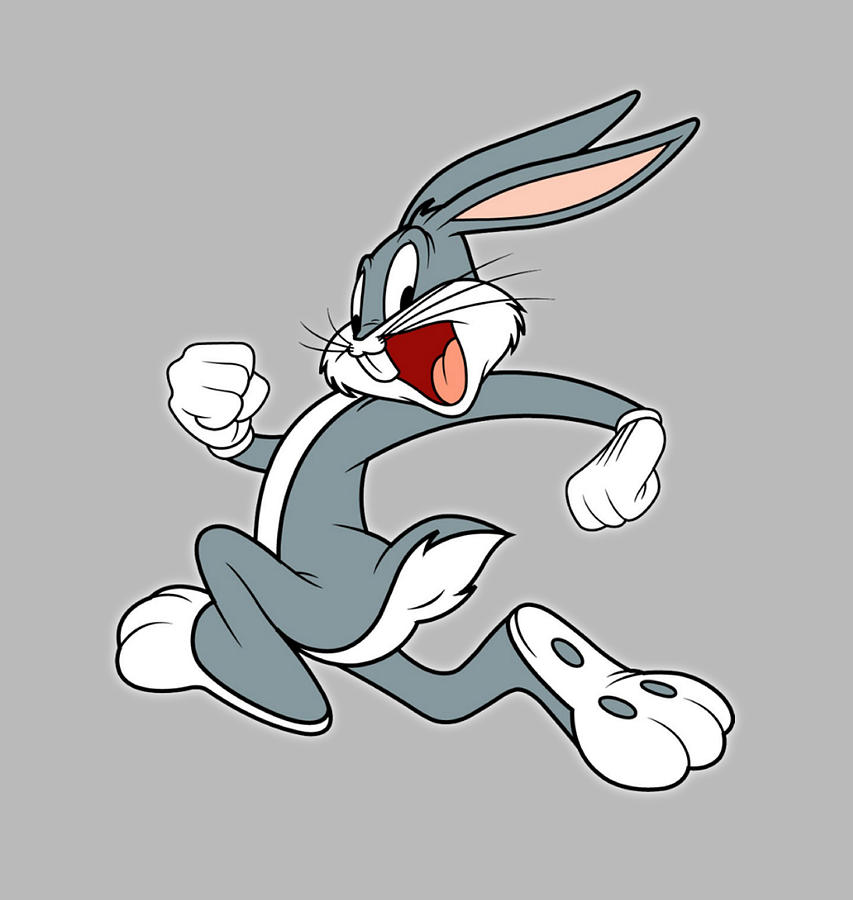 Bugs Bunny Running Digital Art by John Stone