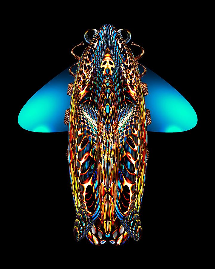 Bugs LII Digital Art by Tom McDanel