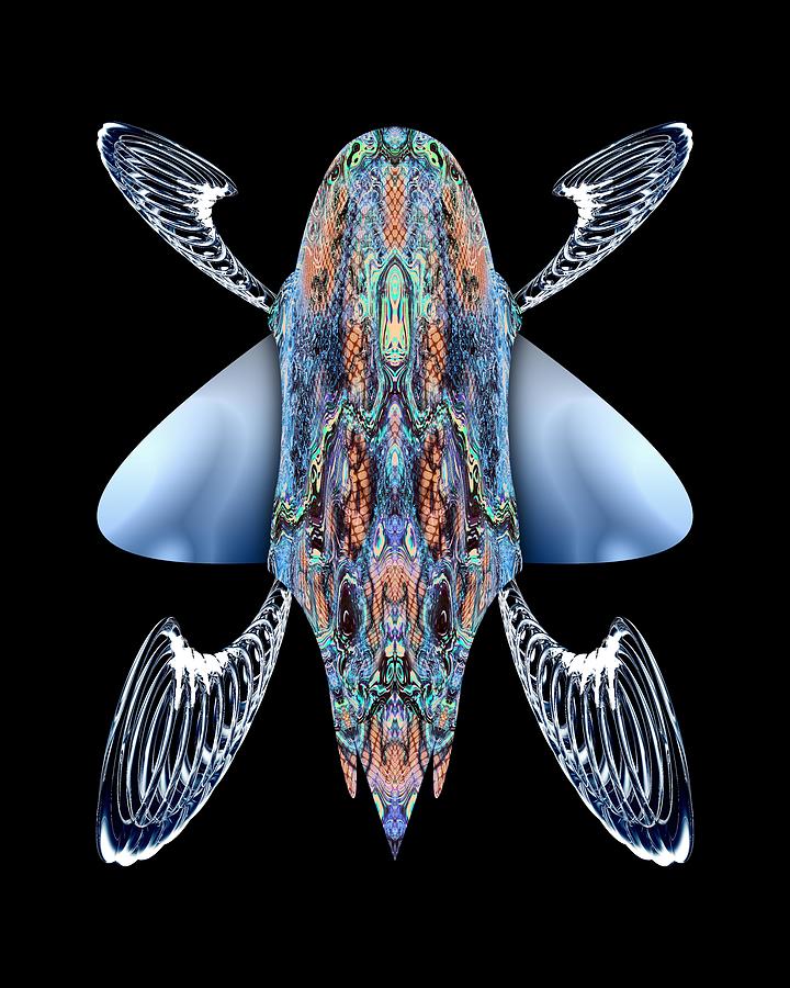 Bugs Nouveau III Digital Art by Tom McDanel