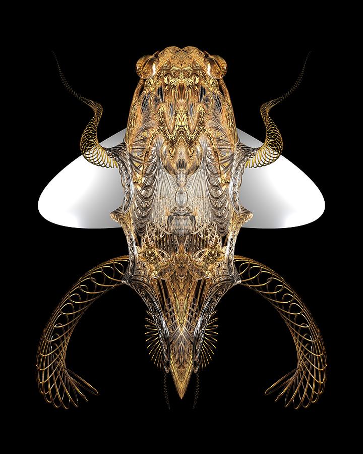 Bugs Nouveau IV Digital Art by Tom McDanel