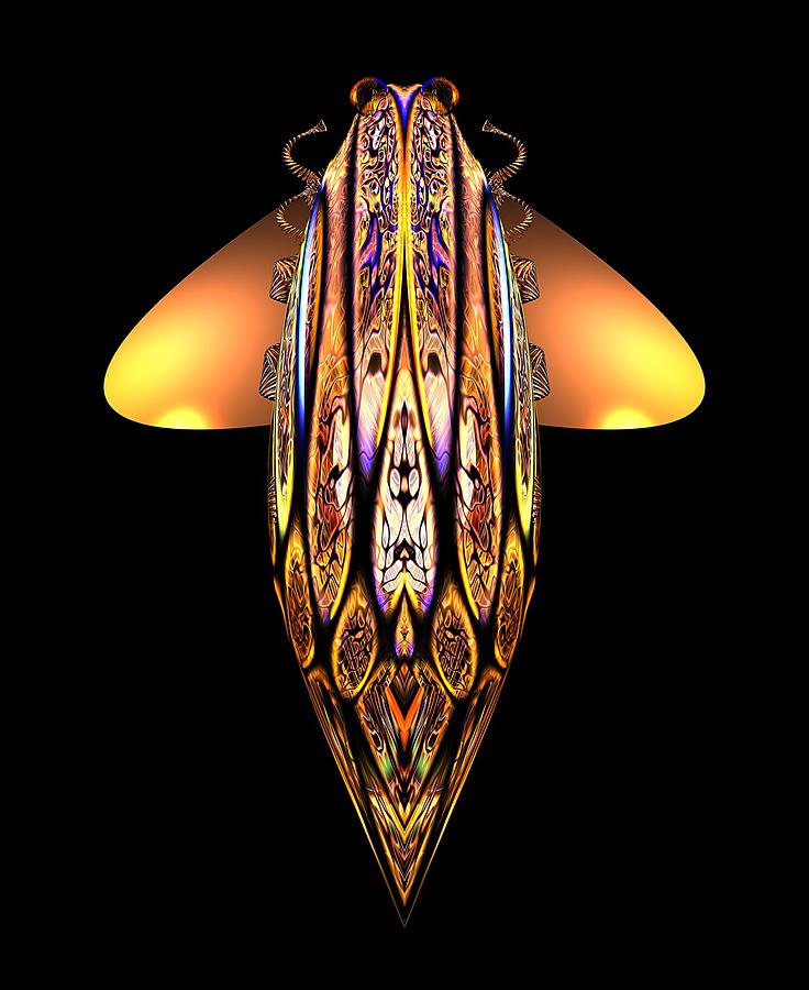 Bugs XLII Digital Art by Tom McDanel