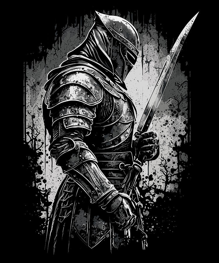 Buhurt armor knight tournament joust HEMA warrior Digital Art by ...