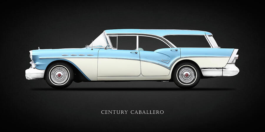 Car Photograph - Buick Century Caballero by Mark Rogan