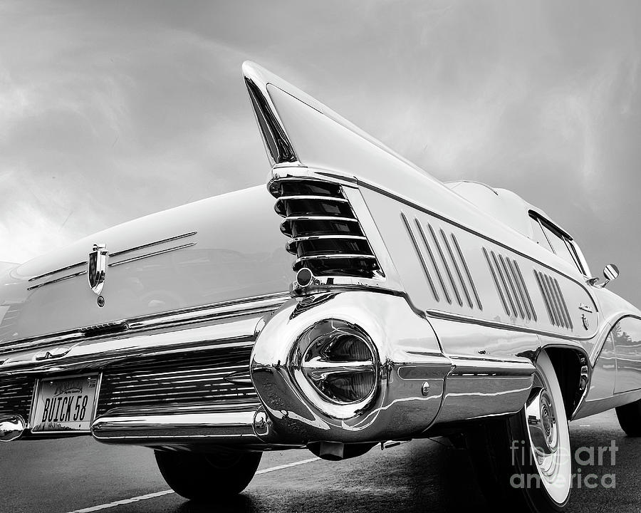 Buick Fin Photograph by Dennis Hedberg